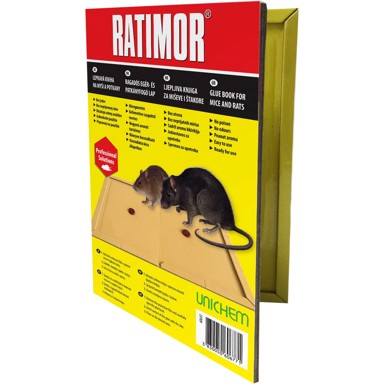 RATIMOR Zaštita od glodavaca ljepljiva knjiga