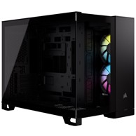 CORSAIR Kućište 2500X Link RGB, mini tower, micro ATX, crno