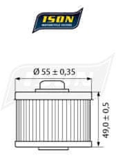 ISON Filter ulja 145