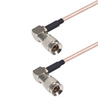 SDI kabel DIN 1.0/2.3 kutni utikač / DIN 1.0/2.3 utikač, 75 Ω, 1 m