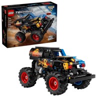 LEGO Konstrukcijski set Technic Monster Jam Grave Digger Fire and Ice 42219