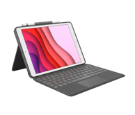 LOGITECH Tipkovnica Combo Touch, bežična, za Apple, iPad 7/8/9 gen, UK layout