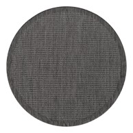 AYYILDIZ CARPETS Okrugli vanjski tepih Giza ø120 cm, tamno sivi
