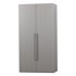 WOOOD Sivi modularni garderobni ormar 110x210 cm Rens 