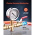 VEVOR Set vakuumske pumpe i manometra, 4 CFM, 290x120x230 mm