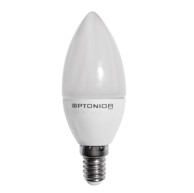 OPTONICA LED Žarulja E14 C35 4W, hladno bijela