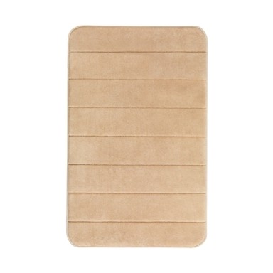 WENKO Bež otirač za kupaonicu s memorijskom pjenom, 80 x 50 cm