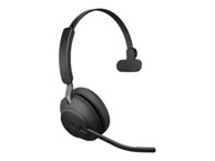 JABRA Bežične slušalice Evolve2 65 Link380c MS, crne, on-ear, Mono, USB-C, BT