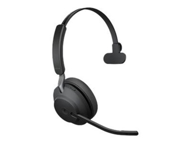 JABRA Bežične slušalice Evolve2 65 Link380c MS, crne, on-ear, Mono, USB-C, BT