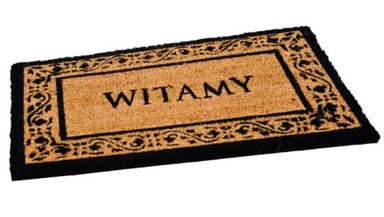 VIMAR Otirač 60862, 40 x 60 cm, kokos i PVC, keramički, dobrodošli