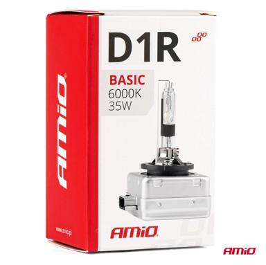 AMIO Basic zamjenska xenon žarulja D1R 6000K hladno bijela