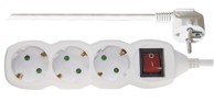 EMOS Produžni kabel šuko 5m, 3 utičnice S (P1325R)