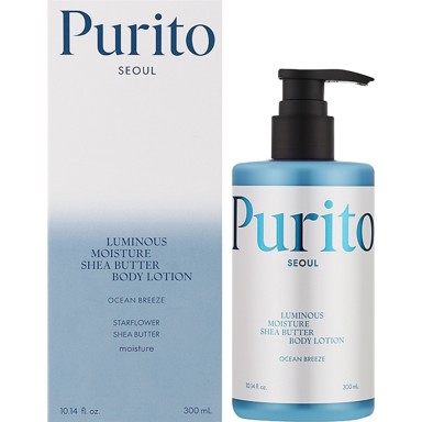 PURITO SEOUL Losion za tijelo Luminous Moisture Shea Butter Body Lotion Ocean Breeze 300ml