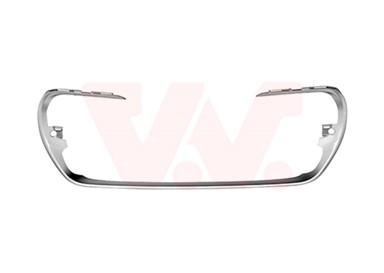 VAN WEZEL Lajsna maske branika Peugeot 308 11-, krom okvir