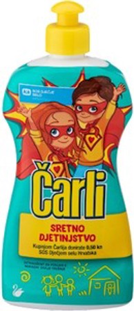 ČARLI Deterdžent za pranje posuđa, divlja trešnja, 450 ml