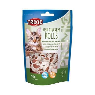 TRIXIE Poslastica za mačke Premio light rolls 50 g