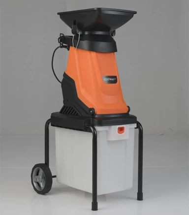 Električni usitnjivač drva, posuda za sakupljanje 50 l, 2800 W