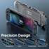 NIKCORP Torbica za Nintendo Switch 2 HEYSTOP Dockable Set, TPU, kaljeno staklo 9H, 6 navlaka za analoge, prozirna