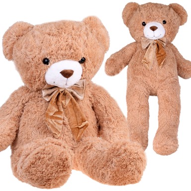 Veliki plišani medo Benek 110 cm, smeđa