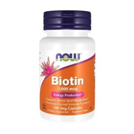 NOW Biotin, 1000 µg, 100 kapsula