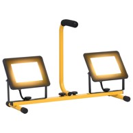 LED reflektor s ručkom, 2 x 50 W, topli bijeli