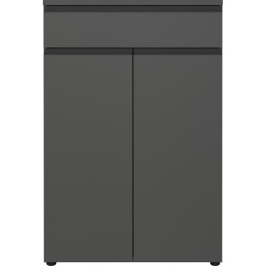 GERMANIA Antracitno sivi ormarić, 81x120 cm Bedano