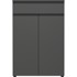 GERMANIA Antracitno sivi ormarić, 81x120 cm Bedano
