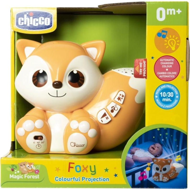 CHICCO Dječje noćno svjetlo 10064-00, narančasto-bijelo