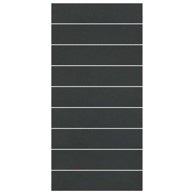 Pravokutni pokrivač za bazen, crna, plastika, 999 x 500 cm