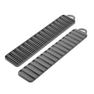 METALTEX Siva plastična podloga za ocjeđivanje posuđa 42x8 cm Gravity