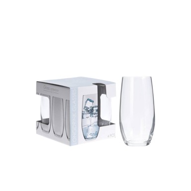 Čaša staklena 360 ml set 4 kom