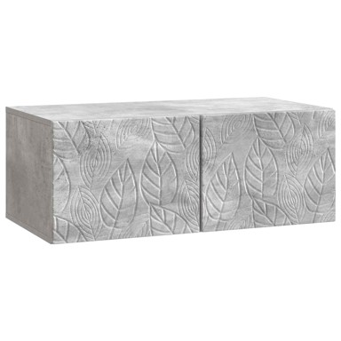 TV zidni ormar, 98 x 41 x 30 cm, konstruirano drvo, betonska siva