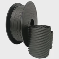 PLA filament 1.75 mm, 1 kg, mat crna