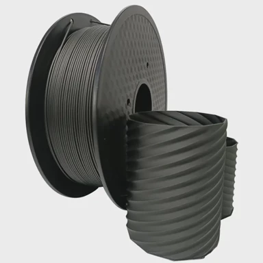 PLA filament 1.75 mm, 1 kg, mat crna