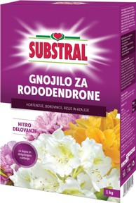 SUBSTRAL Mineralno kruto gnojivo za rododendrone 1 kg