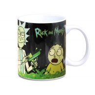 Šalica Rick & Morty, 300 ml, crna