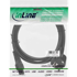INLINE Kabel za napajanje 16656O, CEE7/7-C5, 0,5 m, crna