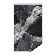 MILA HOME Crni tepih 120x180 cm