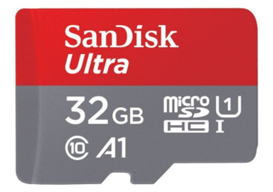 SANDISK Memorijska kartica, micro SDXC Ultra Android, 32GB, A1 Class 10, UHS-I, 120MB/s, SD Adapter