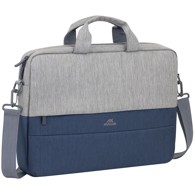 RIVACASE Torba za laptop, antikrađa 15.6 7532, sivo-plava