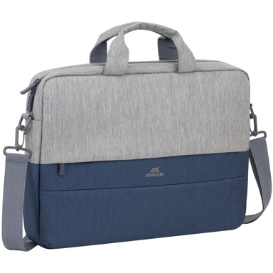 RIVACASE Torba za laptop, antikrađa 15.6 7532, sivo-plava