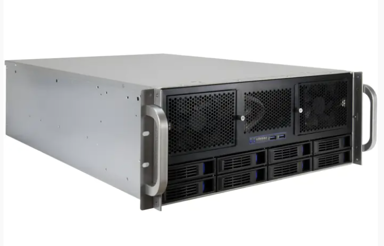 INTER-TECH Kućište 4U-4408L / Rack, 4U, crno