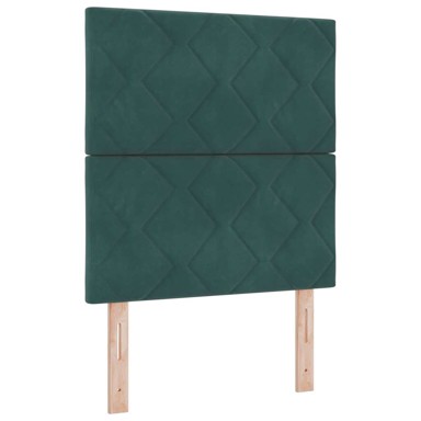 BRAND Naslon za glavu s dijamantnim blokovima 80 cm, tamnozeleni