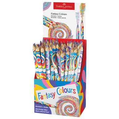 FABER-CASTELL Drvene boje Multicolor, u čaši, pk84, sortirano