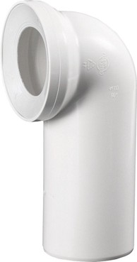 BRUCKNER WC spoj kutni, 90°, PVC, 110 mm