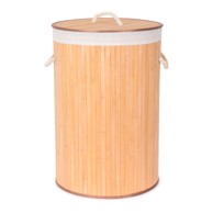 COMPACTOR Okrugla košara za rublje od bambusa Round