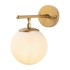 OPVIQ LIGHTS Bijela/u zlatnoj boji zidna lampa Roe 