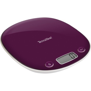 TERRAILLON Kuhinjska vaga Macarone ljubičasta