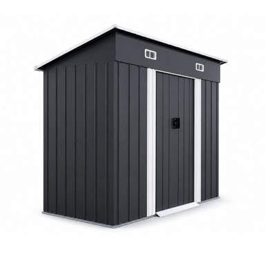 AGA Vrtna kućica 222x174x125 cm, tamnosiva