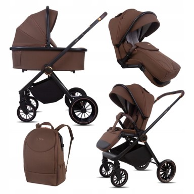 BABYLUX Kolica CASTOR, 2-u-1, gondola, lagana, sklopiva